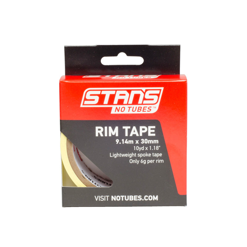Cinta amarilla STAN'S NO TUBES 9.14 m x 30 mm (10yd x 1.18")
